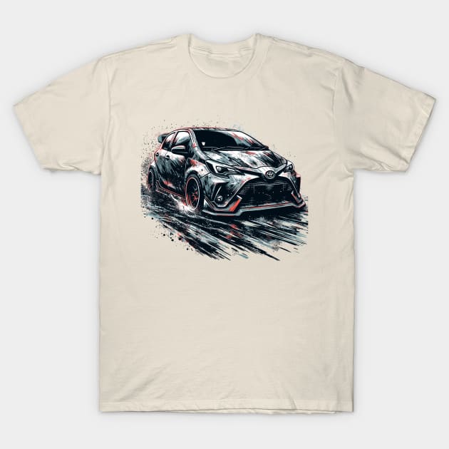 Toyota Yaris T-Shirt by Vehicles-Art